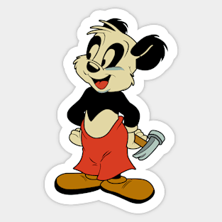 Andy Panda - Woody Woodpecker Sticker